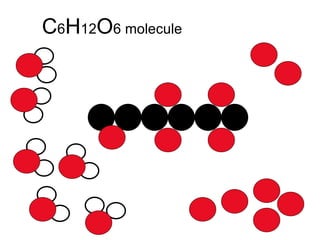 C 6 H 12 O 6 molecule 