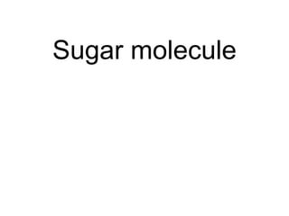 Sugar molecule 