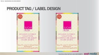 PRODUCTTAG / LABEL DESIGN
 