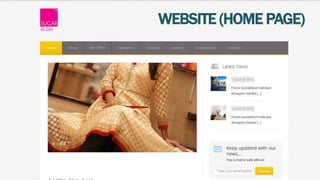 WEBSITE (HOME PAGE)
 