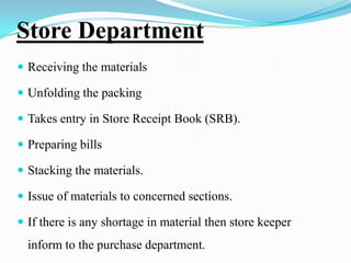 LABOUR WELFARE  DEPARTMENTTo create and improve sound relations.  To boost up employees moral. To motivate the employees by indentifying and satisfying their unsatisfied Needs. To provides security to the employees against social risk like old age benefits etc. To create a sense of belongingness among employees and retain them. 
