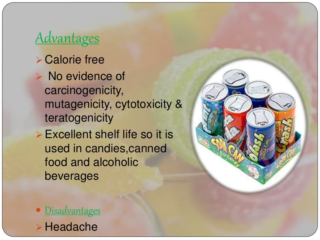 Sugar substitutes ppt