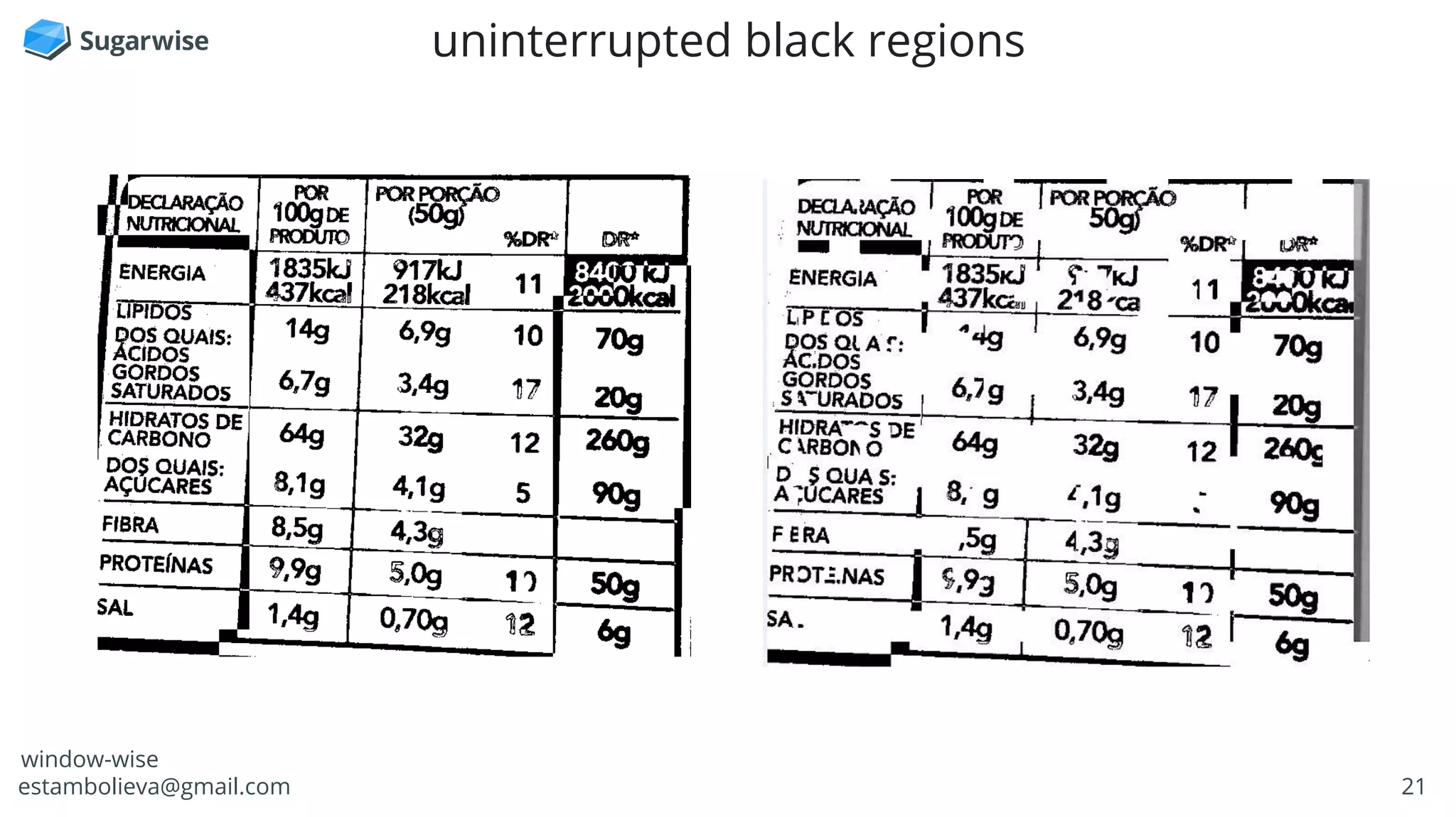 21estambolieva@gmail.com
uninterrupted black regions
window-wise
 
