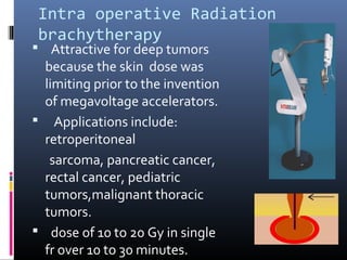 clinical applications of ldr and hdr brachytherapy | PPT