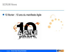 SCRUM News 10 février : 10 ans du manifeste Agile 