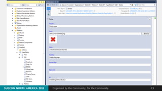 Organized by the Community, for the Community.SUGCON  NORTH AMERICA  2015SUGCON  NORTH AMERICA  2015 11
 