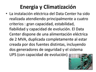 Falla de equipos (ej. servidores) por alta temperatura. Se debe realizar el estudio de carga térmica y volumen del Data Center con el fin de dimensionar correctamente los sistemas de acondicionamiento de aire. 