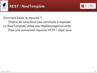 Java 5 / Hibernate Contact contact = hibTpl.get(Contact. class , id); (...) contact = hibTpl.execute( new  HibernateCallback<Contact>() { @Override public  Contact doInHibernate(Session session) throws  HibernateException, SQLException { Contact localContact=  null ; // init contact avec session return  localContact; } }); Générique 