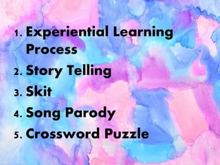 Suggested strategies and approaches in teaching values education | PPTX