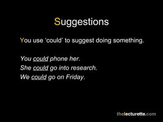 Suggestions | PPT