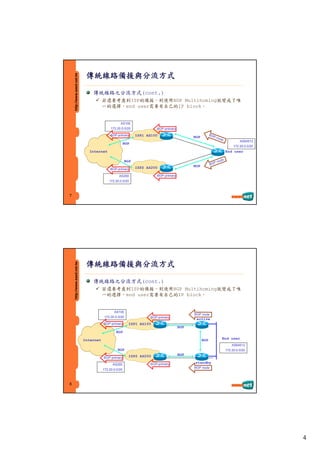 Suggestions for end users to deploy multihoming, load-balance and load-sharing