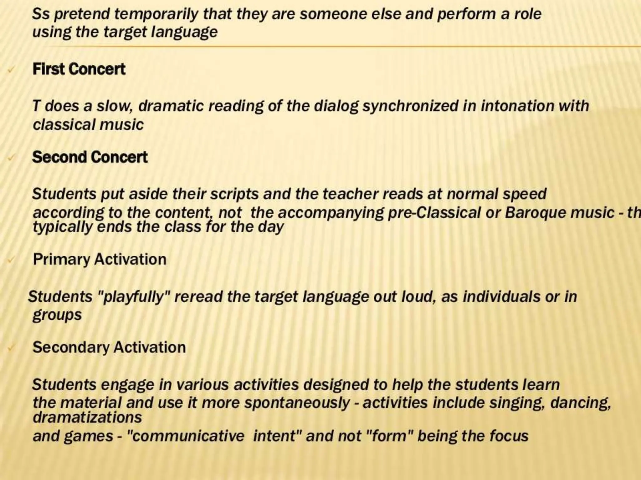 suggestopedia of learning in curriculum method
