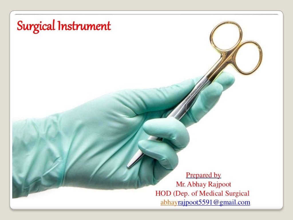 Surgical Instrument (OT Instruments)