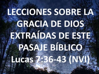 Su gracia es suficiente | PPTX