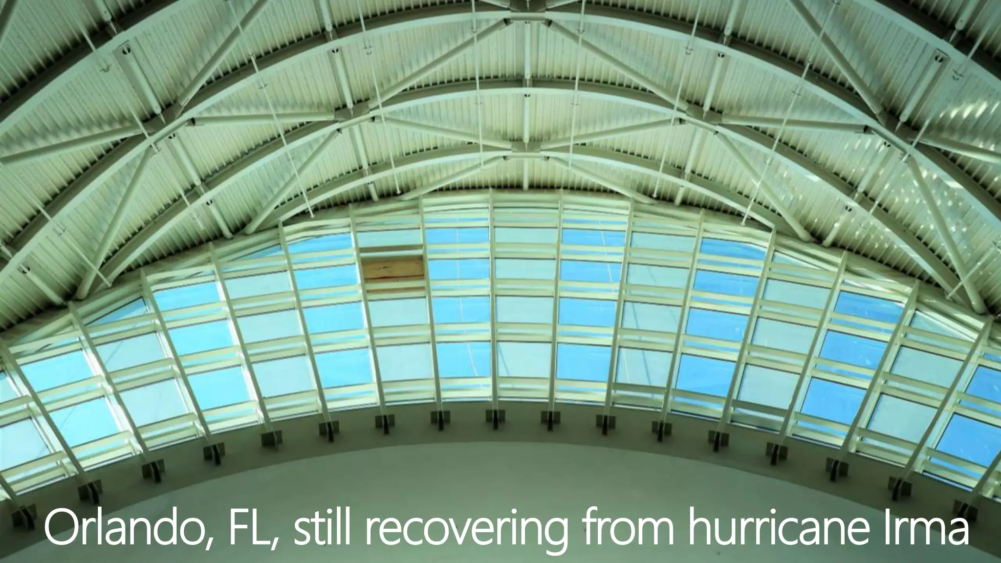 Orlando, FL, still recovering from hurricane Irma
 