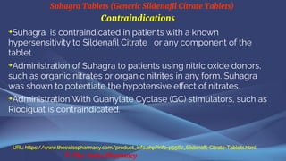 suhagra sildenafil tablet