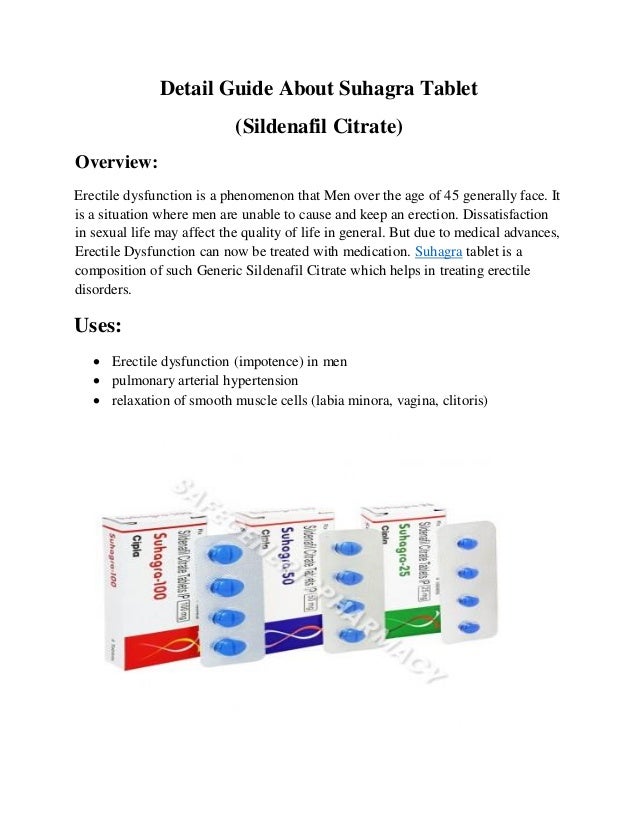 Suhagra Generic