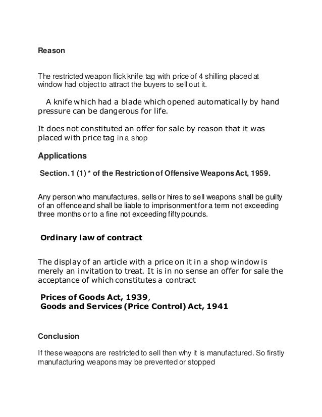 contract cases of invitation to treat