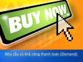 Nhu cầu có khả năng thanh toán (Demand)
 