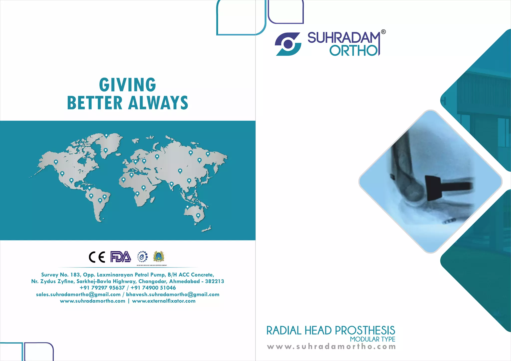 Suhradam ortho radial head prosthesis brochure [new] | PPT