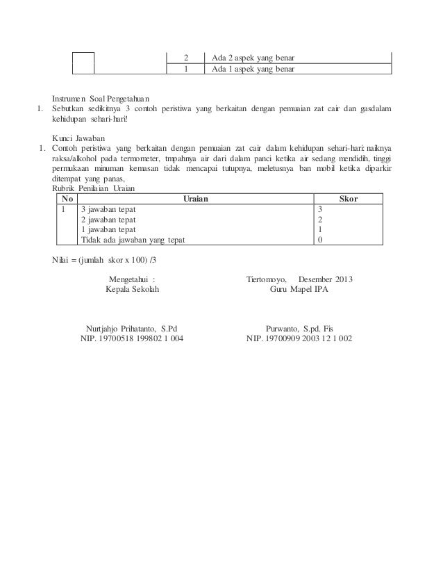 Suhu dan perubahannya