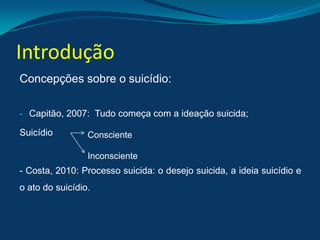 Suicídio infantil: estudo dos multifatores da ideação suicida