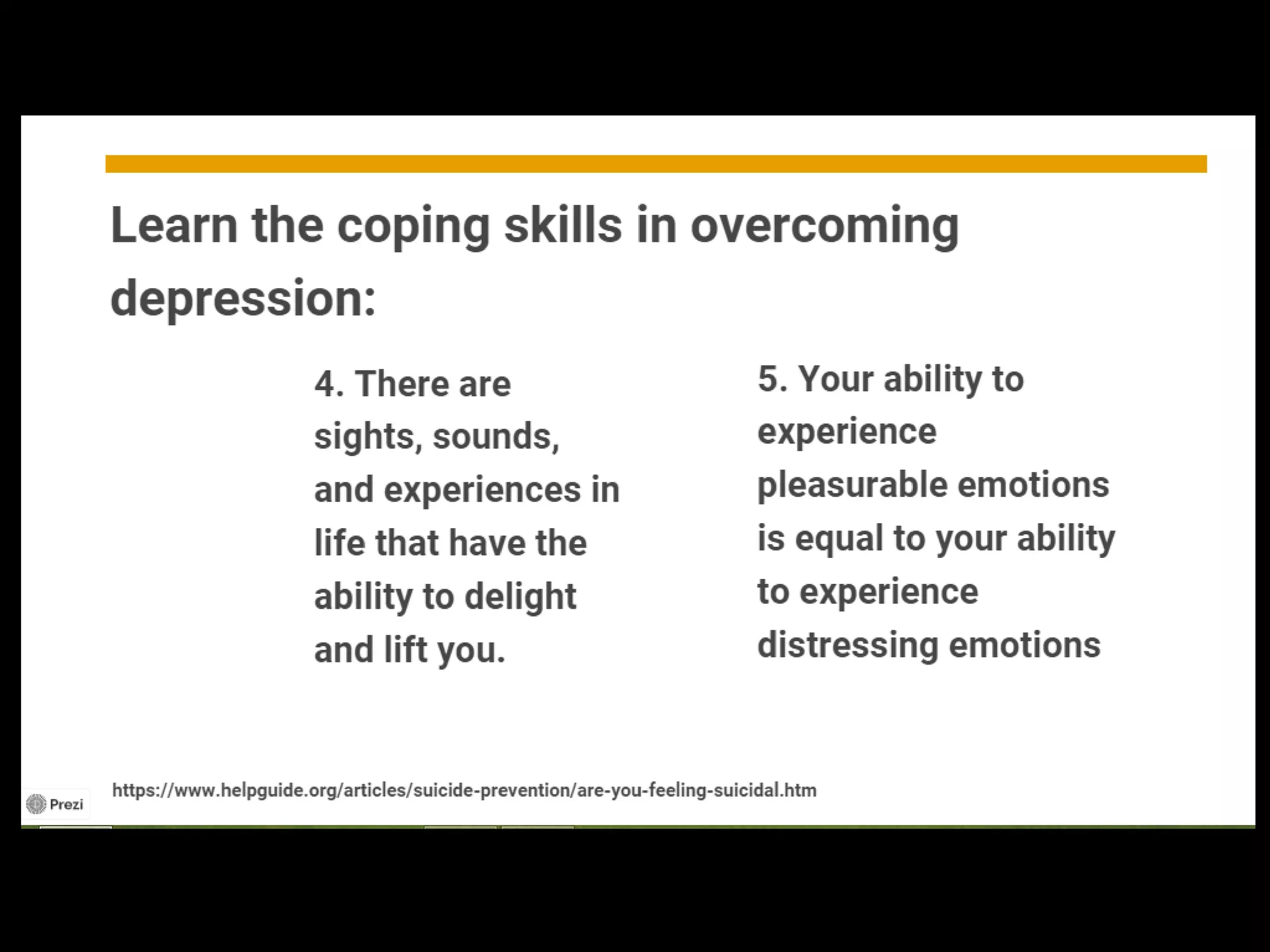 Suicidal Ideation: A Cry for Help