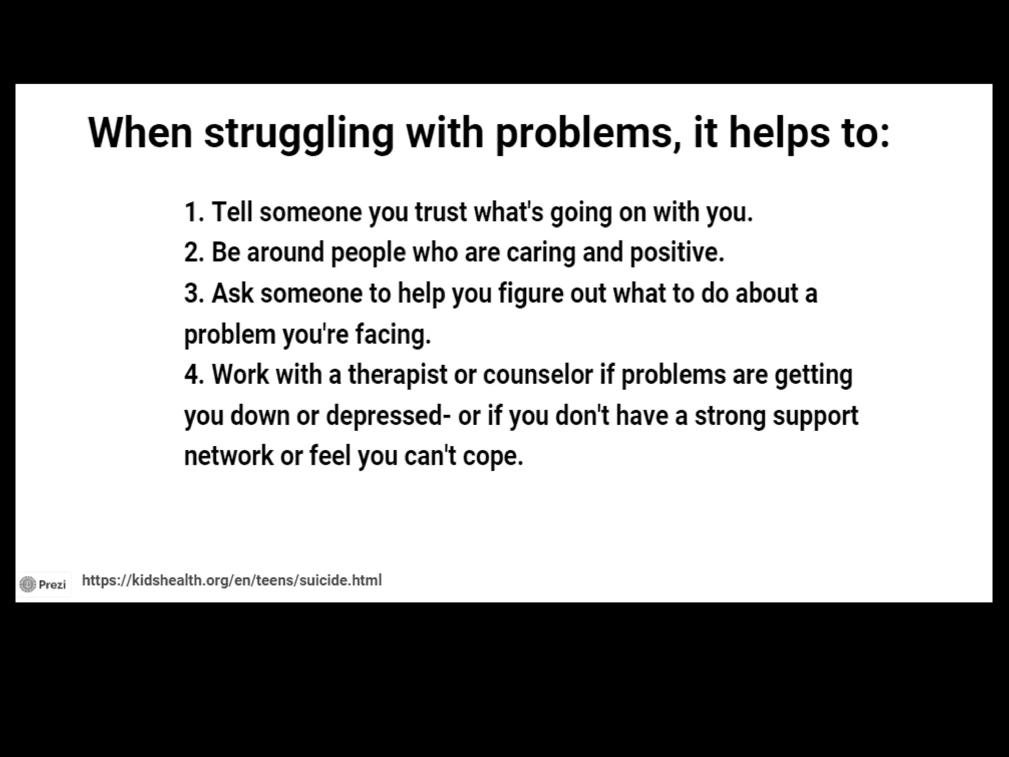 Suicidal Ideation: A Cry for Help