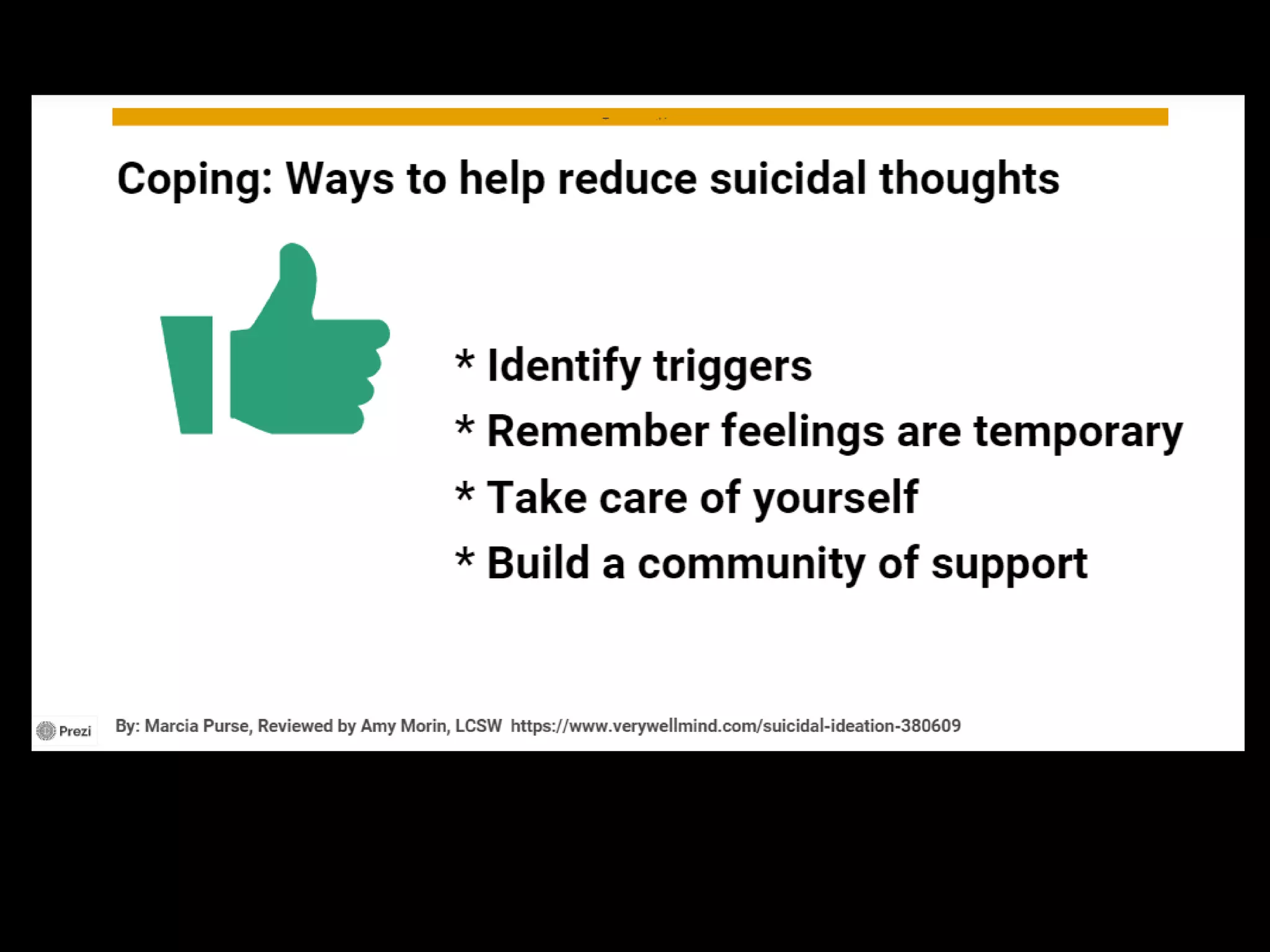 Suicidal Ideation: A Cry for Help