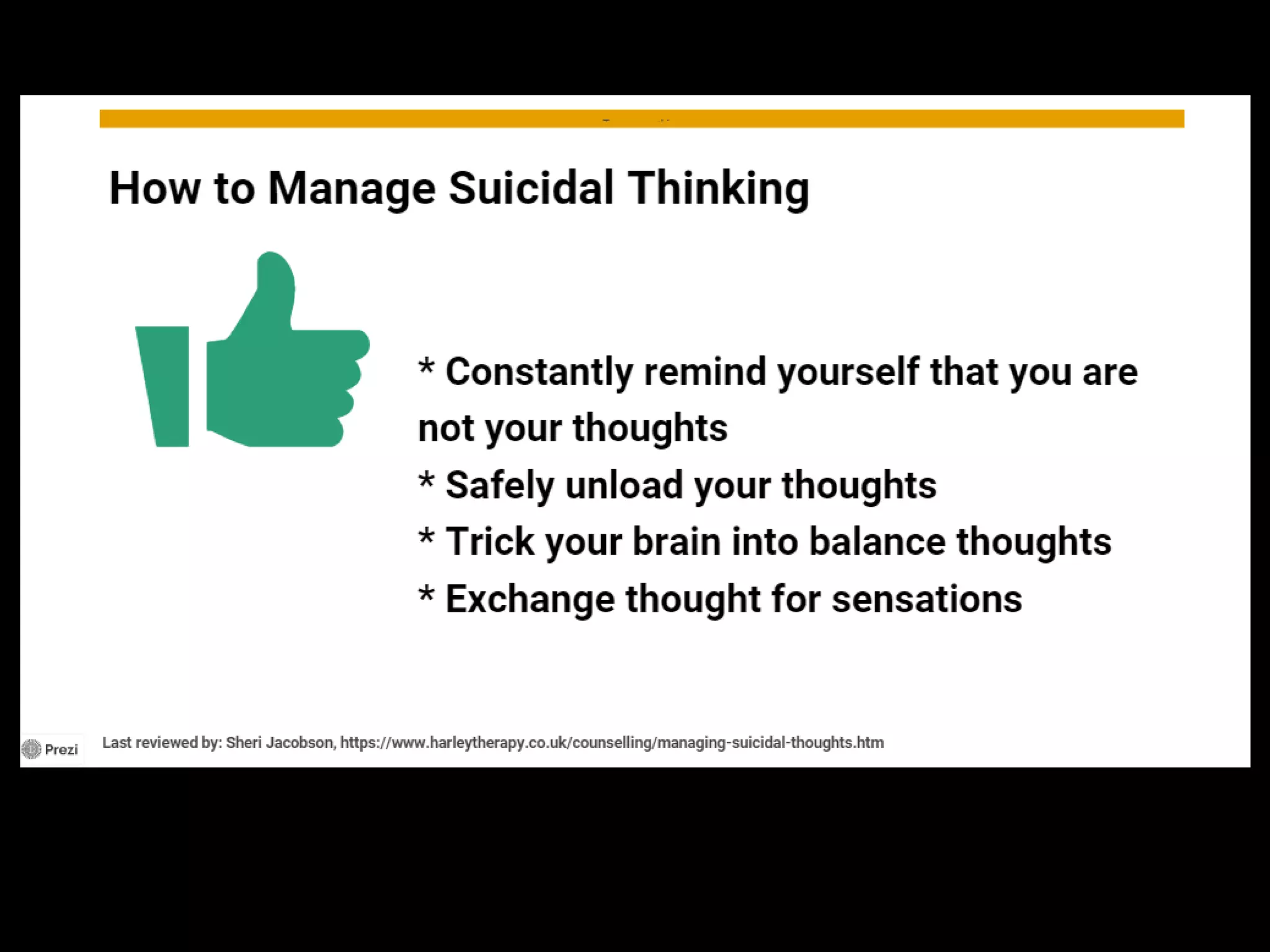 Suicidal Ideation: A Cry for Help