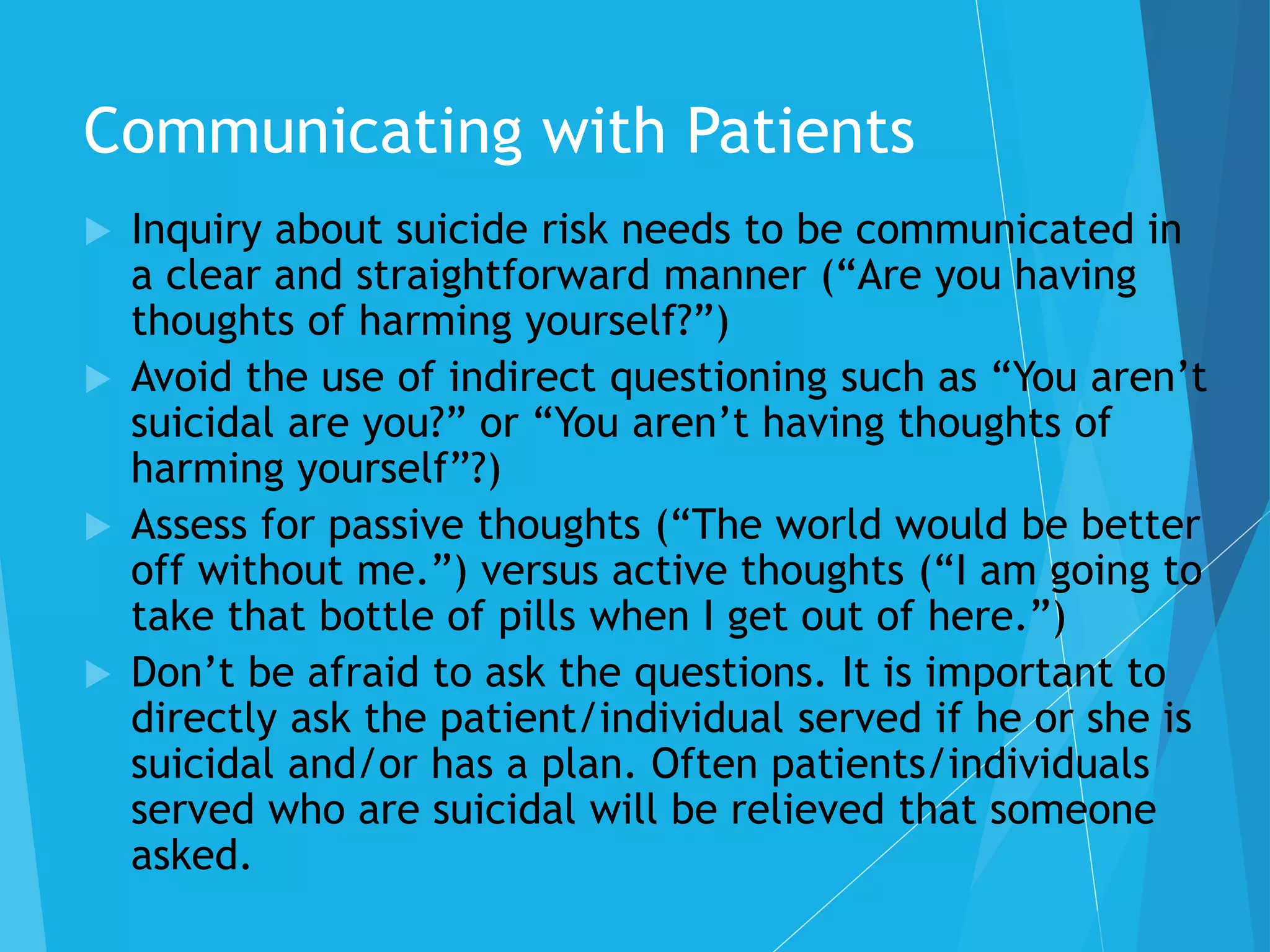 Suicide awareness and prevention | PPTX