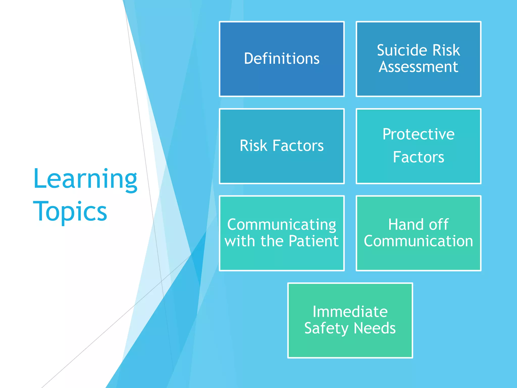Suicide awareness and prevention | PPTX