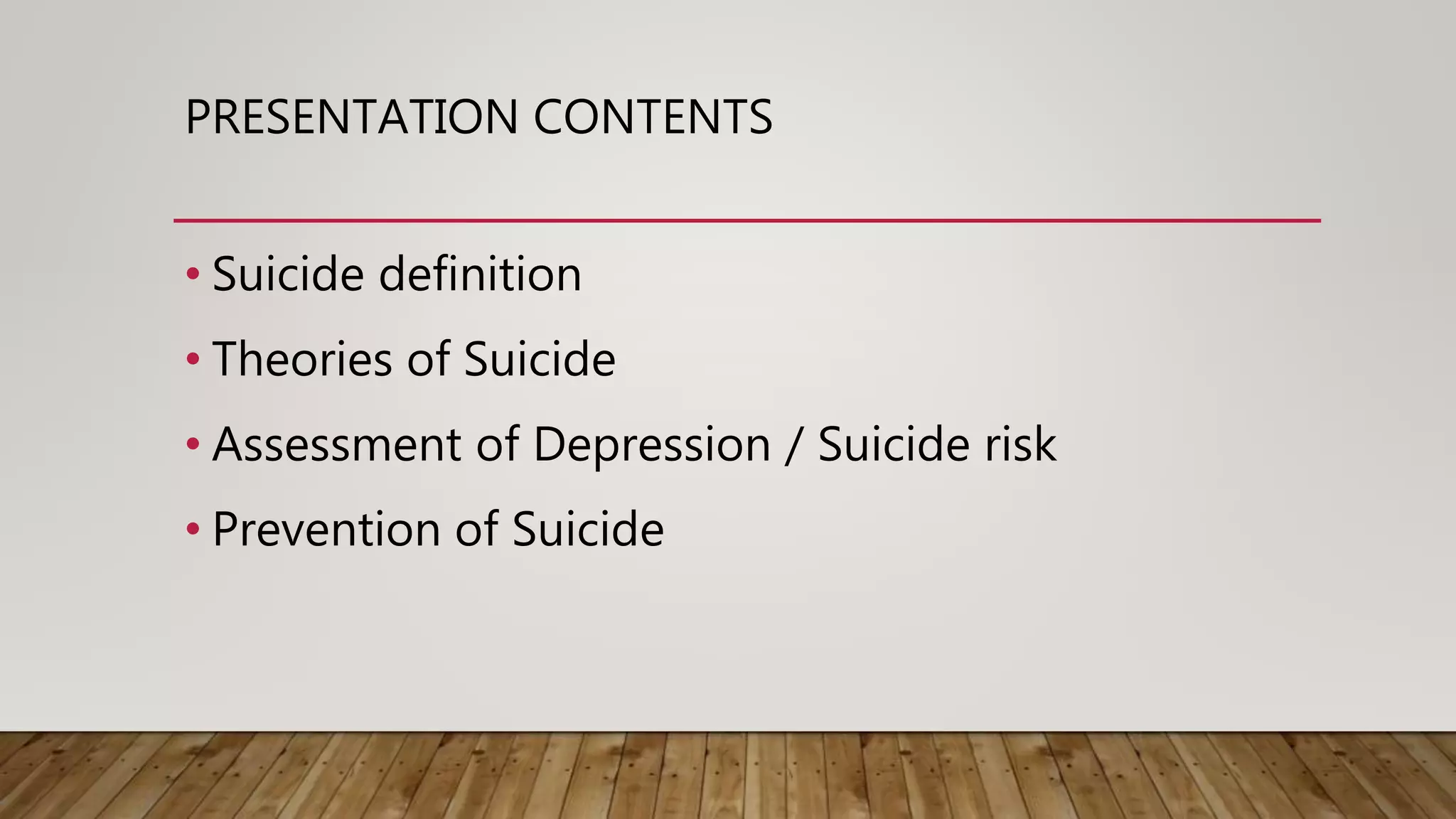 Suicide in medical students | PPT