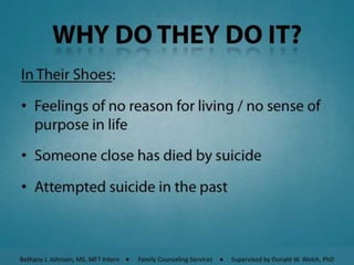 Suicide...