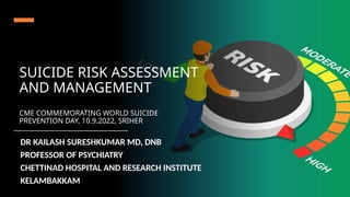 Comprehensive Suicide Risk Assessment and Management Strategies in ...