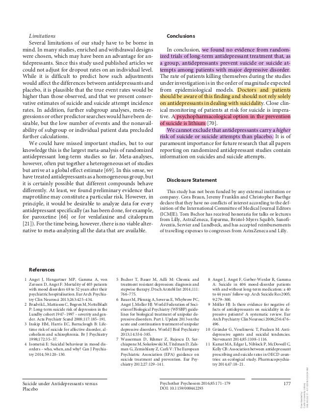 Persuasive essay on antidepressants