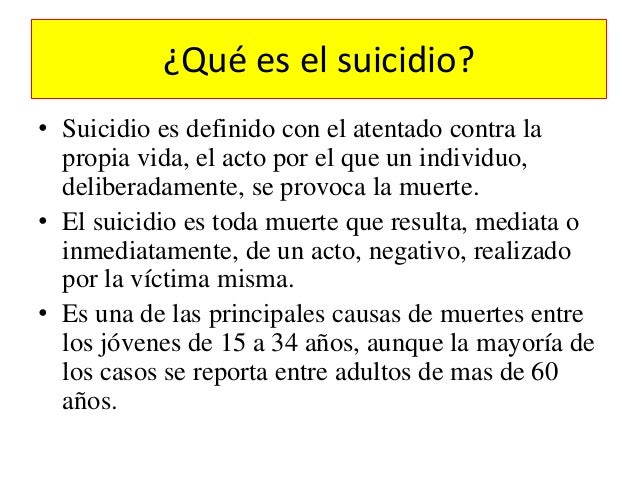 Suicidio Estudiantes