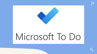 Tutorial on how to use Microsoft To Do | PDF