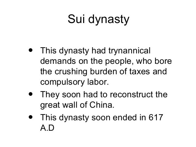 Sui dynasty