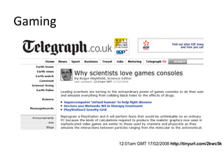 Gaming 12:01am GMT 17/02/2008  http://tinyurl.com/2kwc5k 