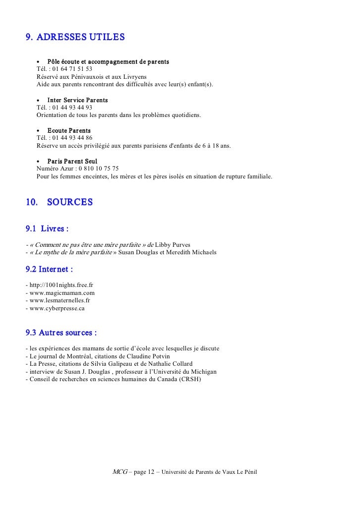 Suis Je Une Bonne Mere