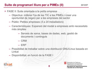 Suite de programari lliure per a pimes