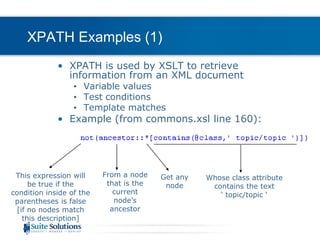 Overview of XSL, XPath and XSL-FO | PPTX