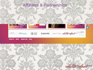 Affiliates & Partnerships
 