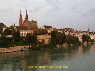 Basel – im Hintergrund das Münster 