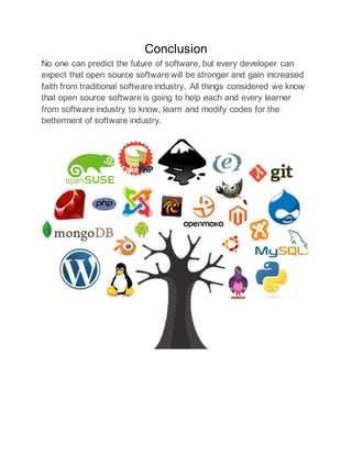 Report writing on Open source software | PDF