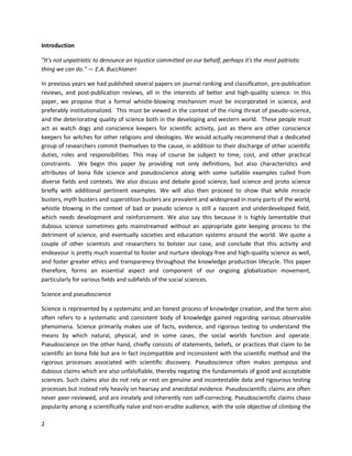 Establishing a Culture of Science Audits to Combat Pseudoscience | PDF