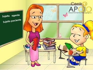 nte
Sujeito age
               nte
 Suje ito pacie
 