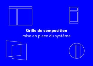 Grille de composition
mise en place du système
 