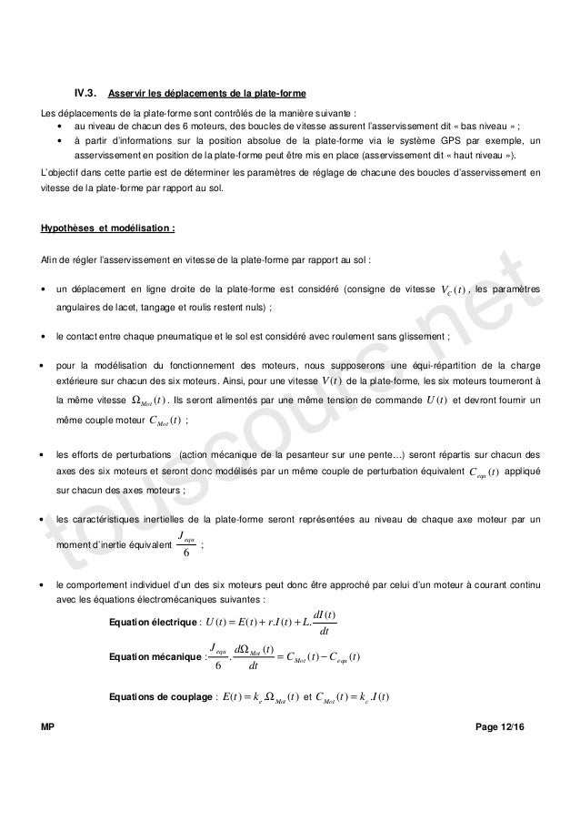sujet1 si 1 mines mp 2009